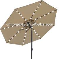 Hot sale sun umbrella with light