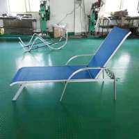 Hot sale outdoor sun loungers aluminium sunbed beach recliner