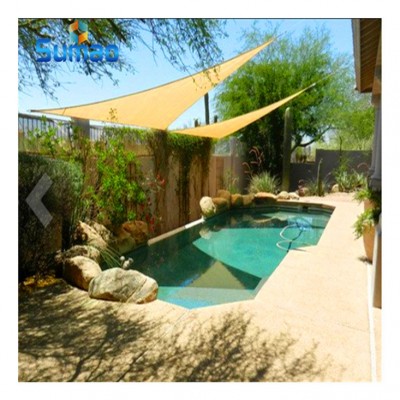 Wholesale anti UV swimming pool awning canopy roof sail shade