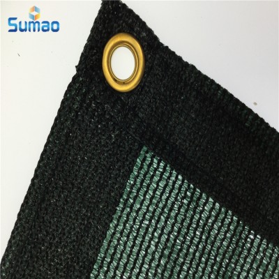 Garden greenhouse dark green HDPE materials shade nets with UV treated