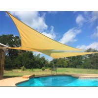 Hdpe Triangle Swimming Pool Shade Sail Carport