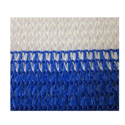 Blue White HDPE Balcony Shade Net Fence UV Resistant For Outdoor