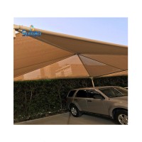 Hot sale vehicle sun shade sail carports awnings