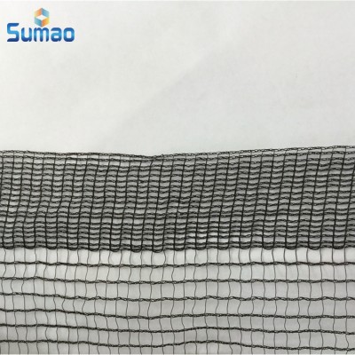 Yemen market HDPE round wire white color anti hail protection net for agricultural apple trees protection