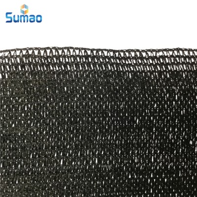 Black virgin new HDPE sun shade net carport for coffee drying